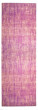 Jutová podložna na jógu fialová Sharp Shape