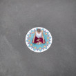 Kruhová podložka na jógu Mandala Sharp Shape
