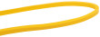 Odporová guma 6,4 mm žlutá Sharp Shape
