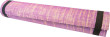 Jutová podložna na jógu fialová Sharp Shape