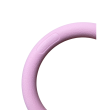 Silikonový posilovací kruh malý 25cm růžová Sharp Shape