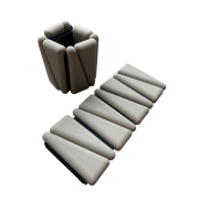 Silikonové závaží 2x0,5kg moonstone béžová Sharp Shape