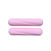 Silikonové činky růžová 2x2kg Sharp Shape