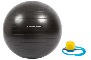 Gymnastický míč 75 cm černý Sharp Shape