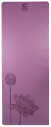 Podložka na jógu PU Flower fialová Sharp Shape