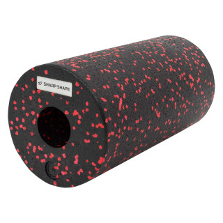 Sharp Shape masážní válec Foam roller 30 cm, červeno-černá barva