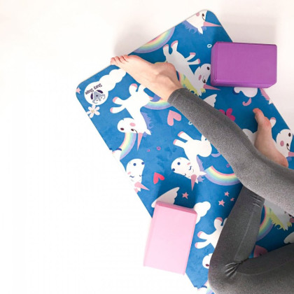 Podložka na jógu ECO mat Unicorn Sharp Shape