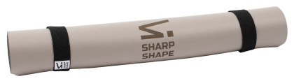 Podložka na jógu PU Shanti milk tea Sharp Shape