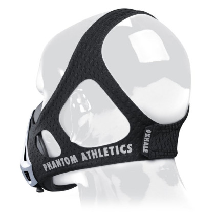 Tréninková maska stříbrná Phantom Athletic