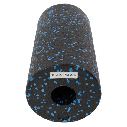 Sharp Shape masážní válec Foam roller 30 cm, modro-černá barva