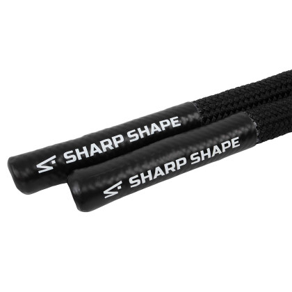 Zátěžové švihadlo 2000 g černé Sharp Shape