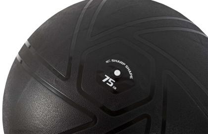 Gymnastický míč Pro 75 cm černý Sharp Shape