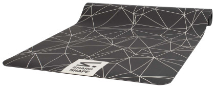 Podložka na jógu PU Spacetime černá Sharp Shape