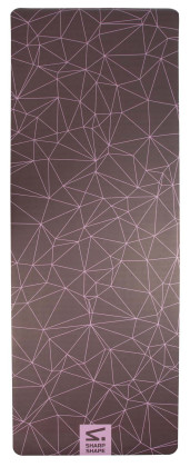 Podložka na jógu PU Spacetime fialová Sharp Shape