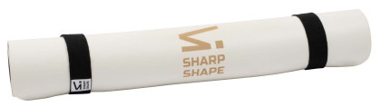 Podložka na jógu PU Shanti bílá Sharp Shape
