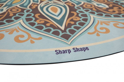 Kruhová podložka na jógu Mandala Sharp Shape