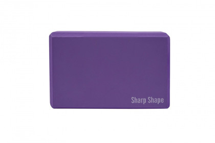 Jóga blok fialový Sharp Shape