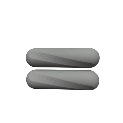 Silikonové činky moonstone béžová 2x1kg Sharp Shape