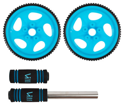Posilovací kolečko AB wheel modrý Sharp Shape