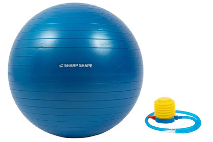 Gymnastický míč 75 cm modrý Sharp Shape