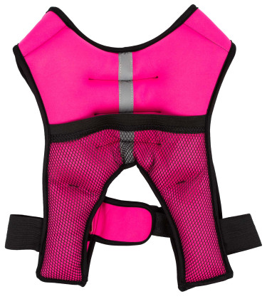 Zátěžová vesta 5 kg růžová Sharp Shape