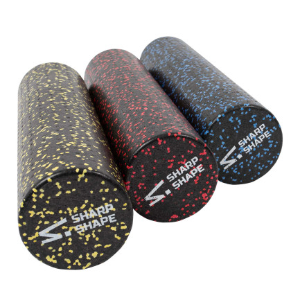 Sharp Shape masážní válec Foam roller 60 cm, modro-černá barva