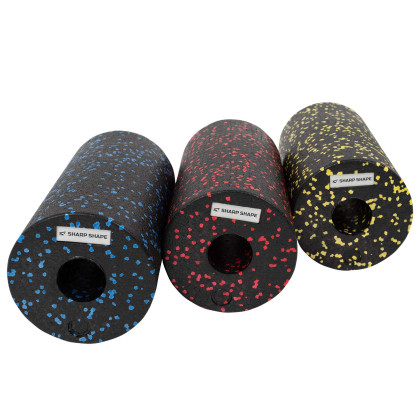 Sharp Shape masážní válec Foam roller 30 cm, modro-černá barva