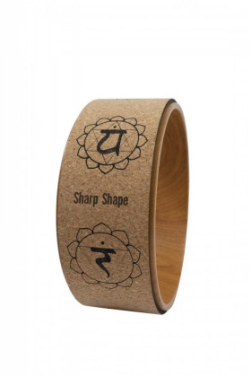 Cork yoga wheel Mantra Sharp Shape