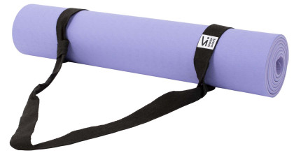 Podložka na jógu Dual TPE fialová Sharp Shape