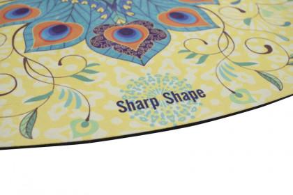 Kruhová podložka na jógu Goa Sharp Shape