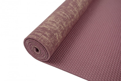 Jutová podložka na jógu Claret Sharp Shape