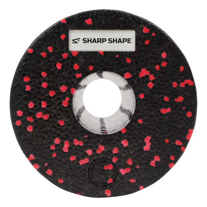 Sharp Shape masážní válec Foam roller 30 cm, červeno-černá barva