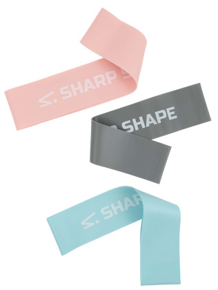 Set posilovacích gum mini Sharp Shape