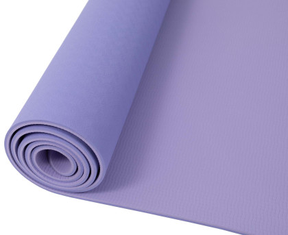 Podložka na jógu Dual TPE fialová Sharp Shape