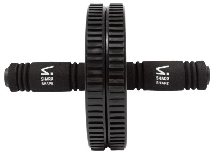 Posilovací kolečko AB wheel černé Sharp Shape
