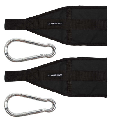 Závěsy na přednožování AB Strap černý Sharp Shape