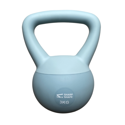 Soft kettlebell 3 kg zelený Sharp Shape