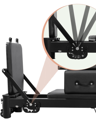 Sharp Shape Pilates Reformer hliníkový černý