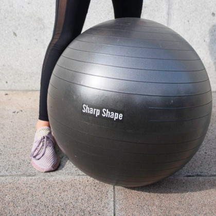 Gymnastický míč 65 cm černý Sharp Shape