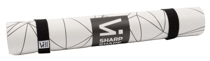 Podložka na jógu PU Spacetime bílá Sharp Shape