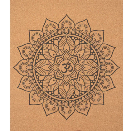 Korková cestovní jogamatka Mandala Sharp Shape