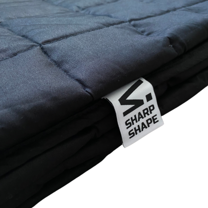 Zátěžová deka 9kg černá Sharp Shape