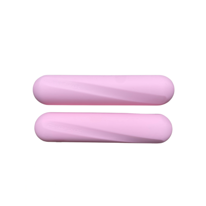 Silikonové činky růžová 2x2kg Sharp Shape