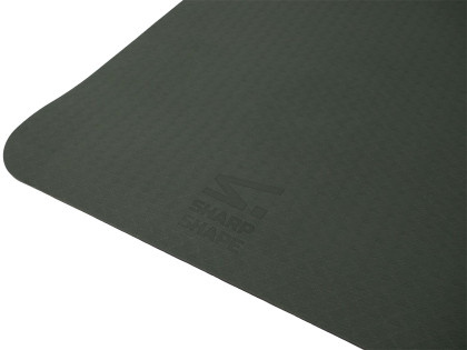 Podložka na jógu Dual TPE černá Sharp Shape