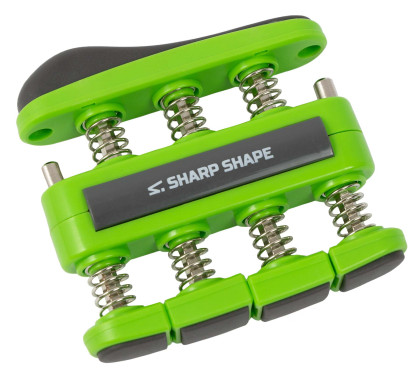 Posilovač prstů zelený Sharp Shape