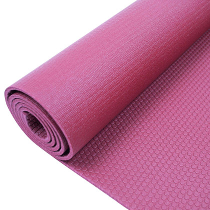 Podložka na jógu PVC PRO mat červená Sharp Shape