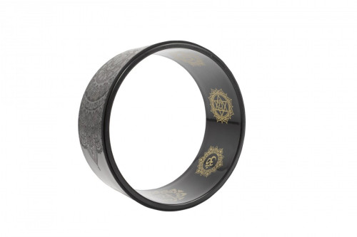 Yoga wheel Mantra černý Sharp Shape