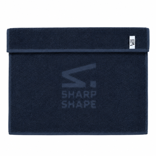 Fitness ručník černý Sharp Shape