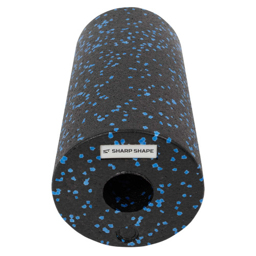 Sharp Shape masážní válec Foam roller 30 cm, modro-černá barva
