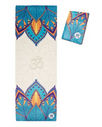 Podložka na jógu ECO mat Mandala Sharp Shape + ručník ZDARMA
